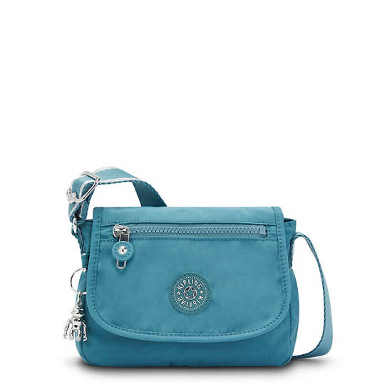 Kipling Sabian Crossbody Mini Tassen Turquoise | België 1873VR